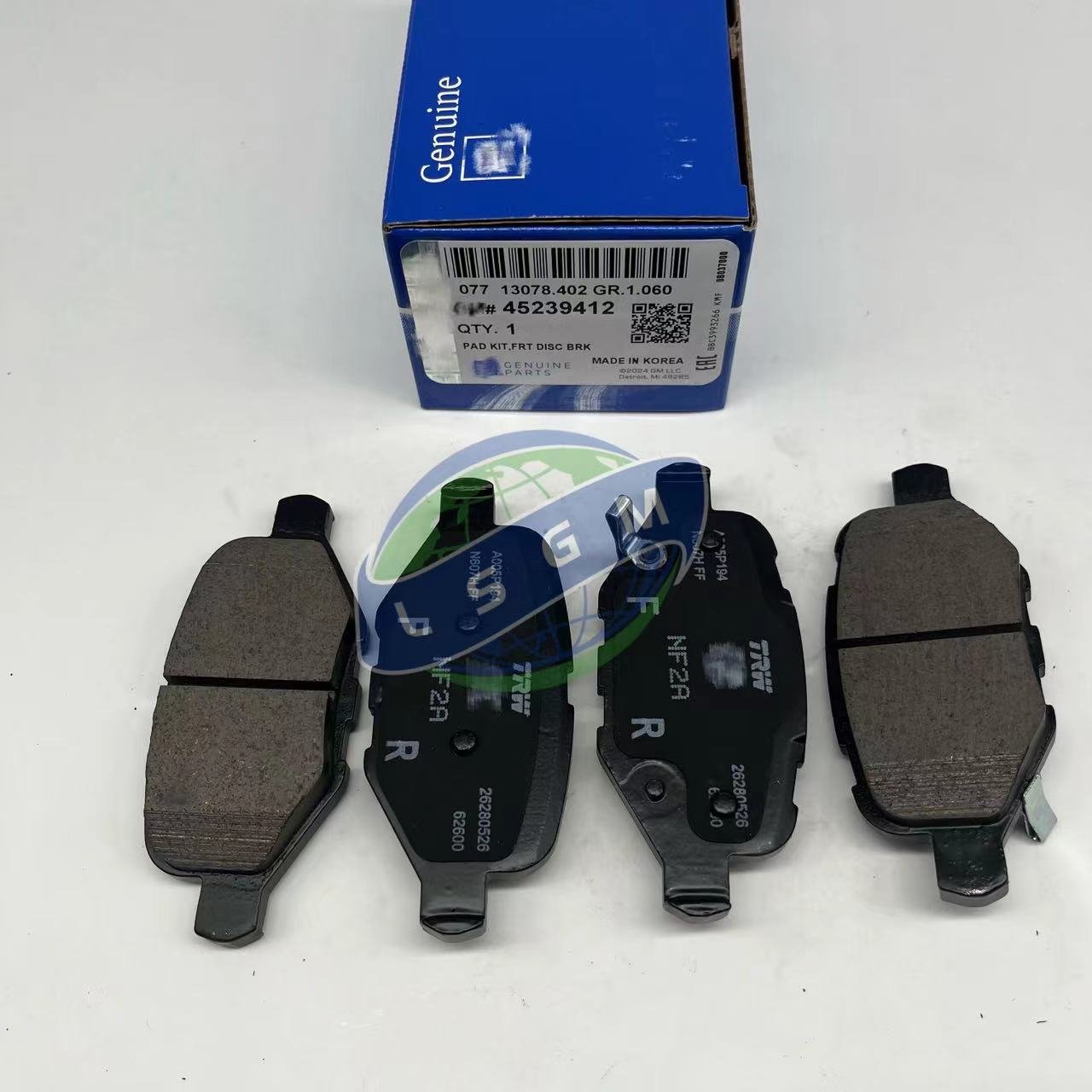 45239412 High Quality Auto Parts Brake Pads for Buick Chevrolet Cadillac 45239412