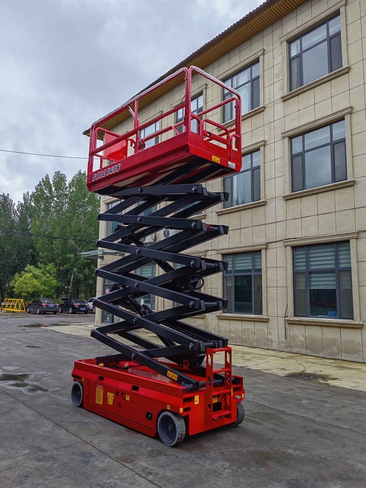 Beigonk Electronic Hidden Hydraulic Scissor-type Automobile Lifting Bridge Crane Platform