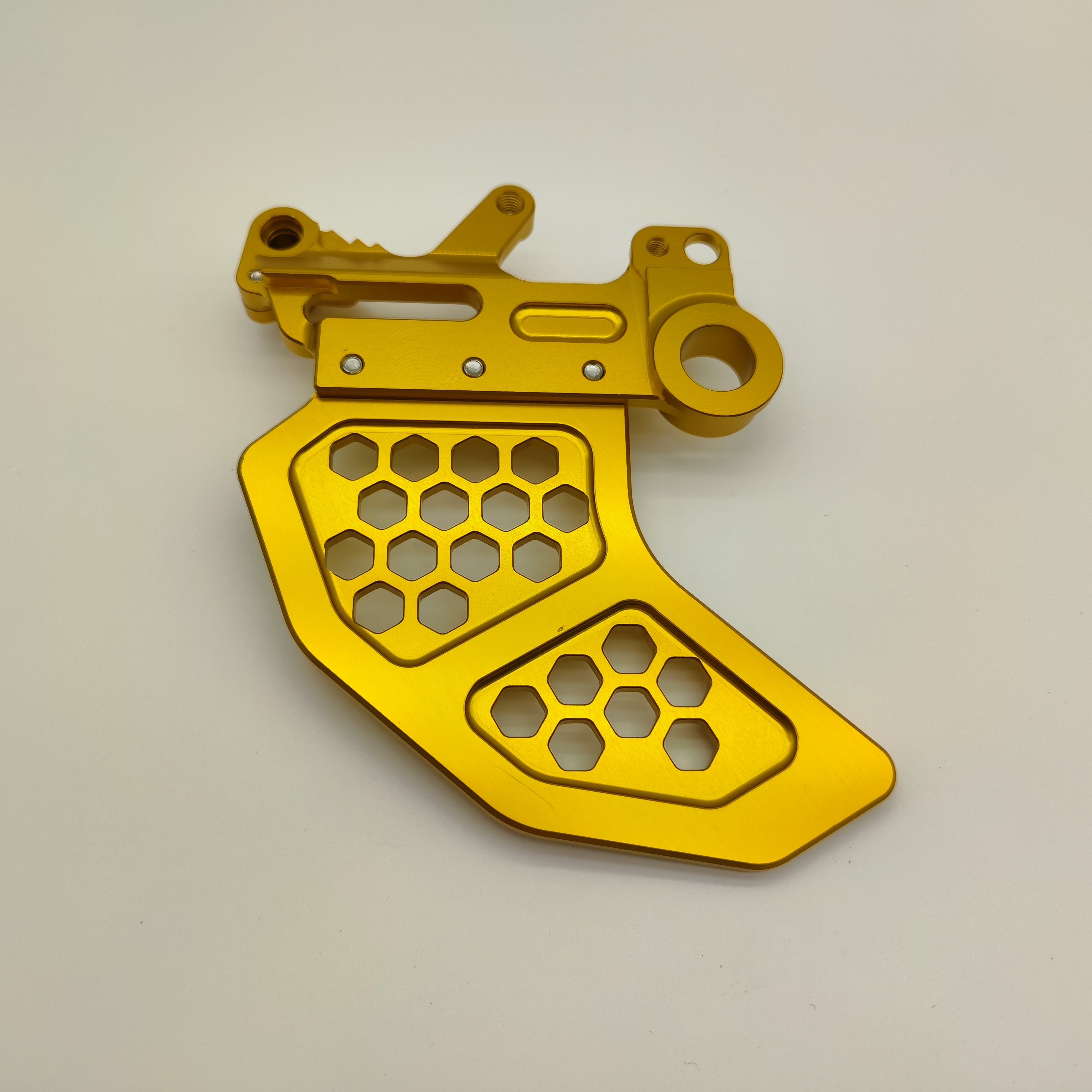E-bike Rear Brake Disc Guard Protector Cover Caliper Mount for Surron Ultra Bee