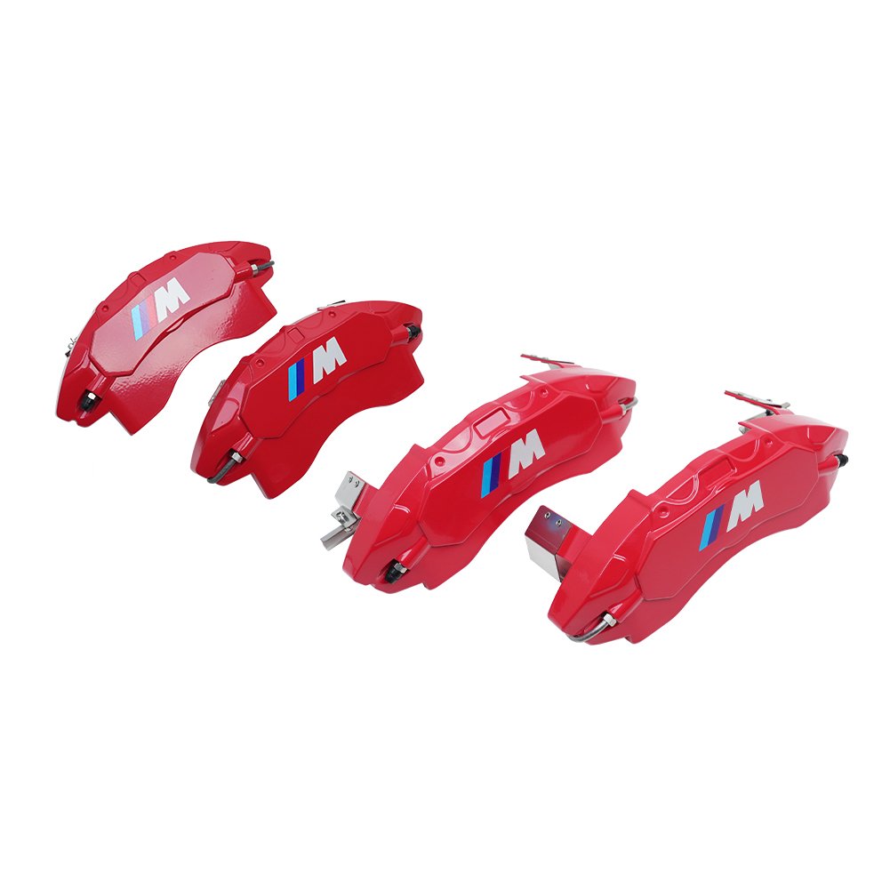 Car Brake Caliper Protect 4pcs Auto Brake System for BMW G01 G20 F30 G30 F10 F25 G05 Car Calipers Brake Cover with logo Sticker