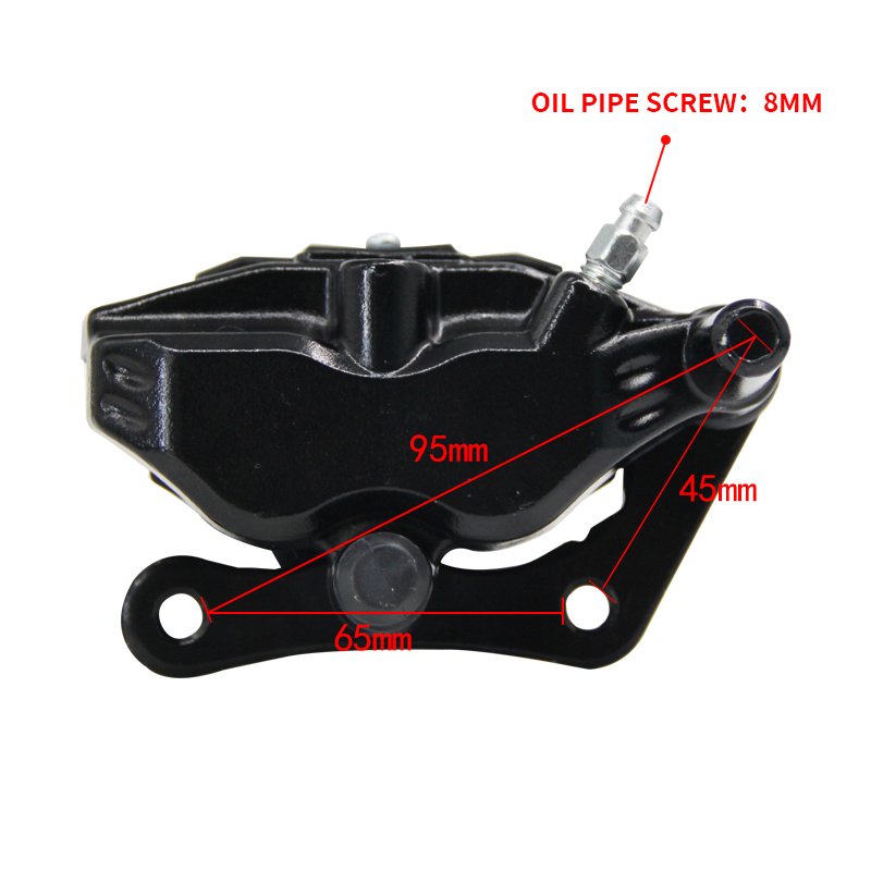 Popular Electric Motorcycle Disc Brake Caliper Under Pump with Brake Pads Left and Right Front Brake Kit
