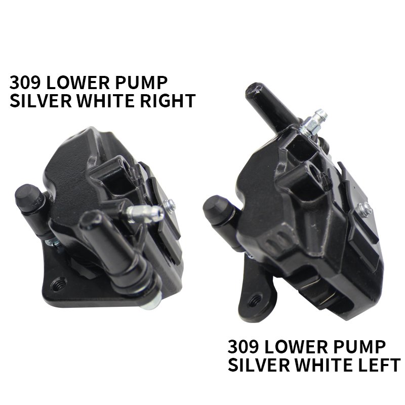 Popular Electric Motorcycle Disc Brake Caliper Under Pump with Brake Pads Left and Right Front Brake Kit