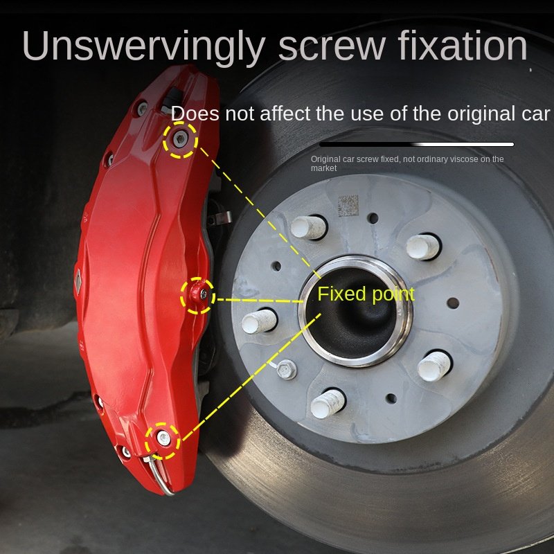 Hot Selling Model3/Y Compatible Aluminum Alloy Brake Calipers in Various Colors Exterior Accessories