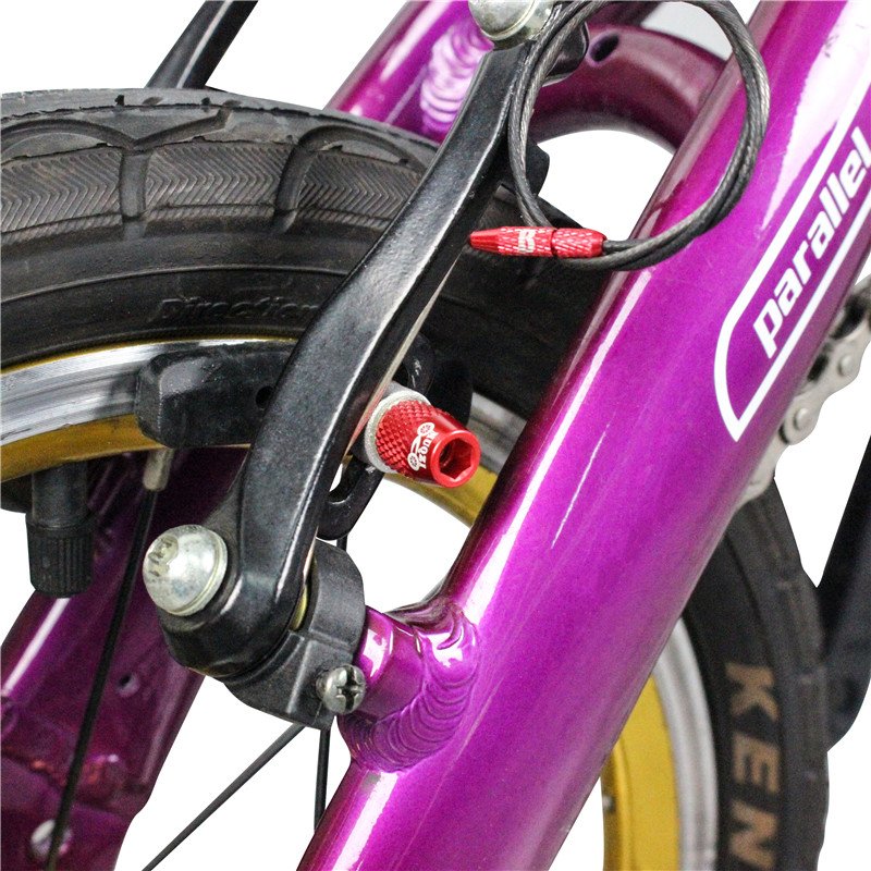 MUQZI Bike Brake Pad Bolt MTB Road Bicycle M6 V Brake Pad Aluminum Alloy Bolts