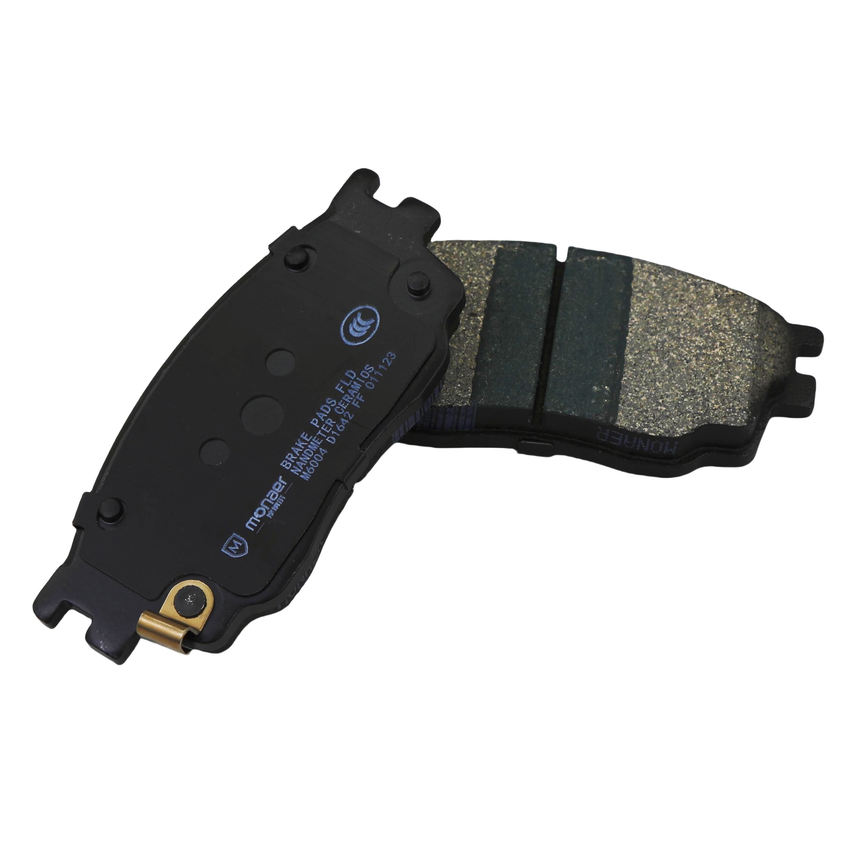 Monaer Brake Pads Cost-effective D1642 Ceramic Front Disc Brake Pad for Mazda/Kia