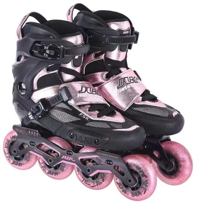 Professional Carbon Fiber Roller Skating Children's and Adult Skating Shoes Roller Skating Shoes Flat Brakes