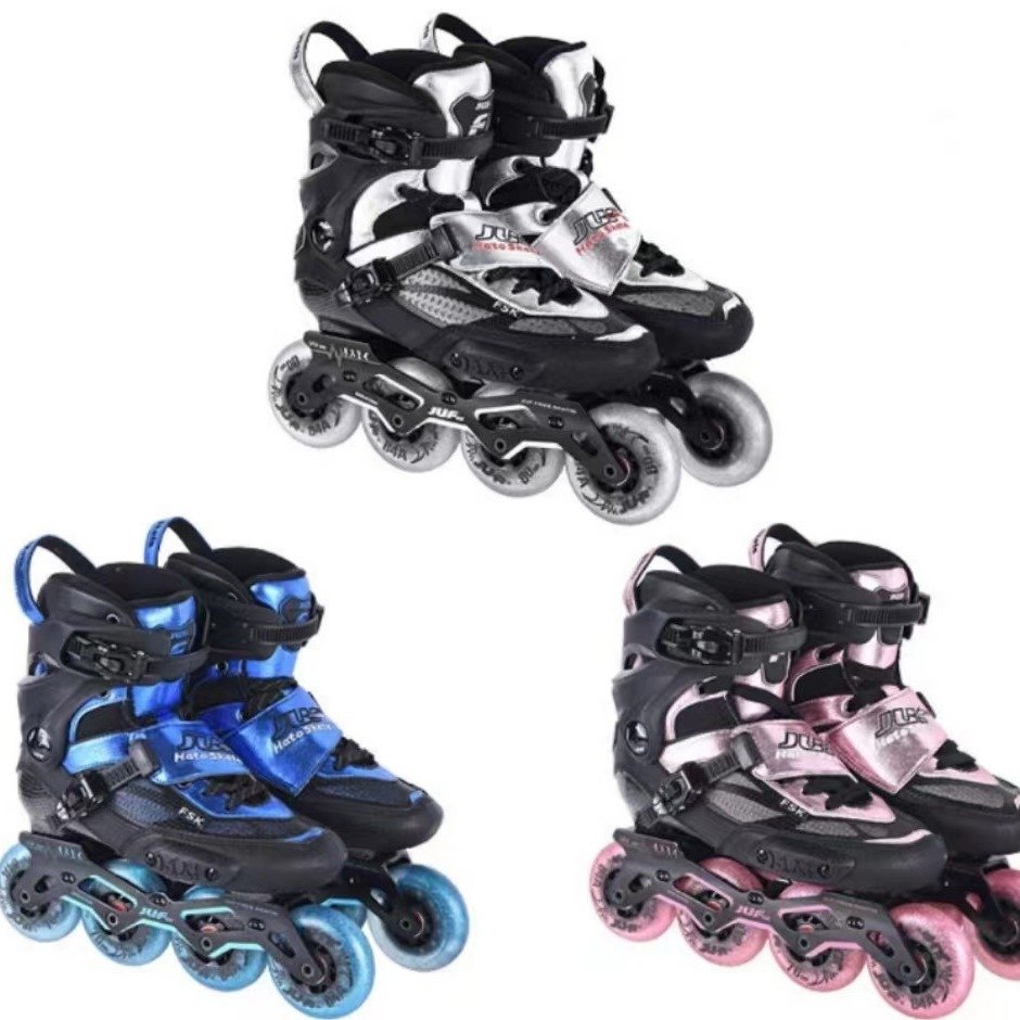 Professional Carbon Fiber Roller Skating Children's and Adult Skating Shoes Roller Skating Shoes Flat Brakes