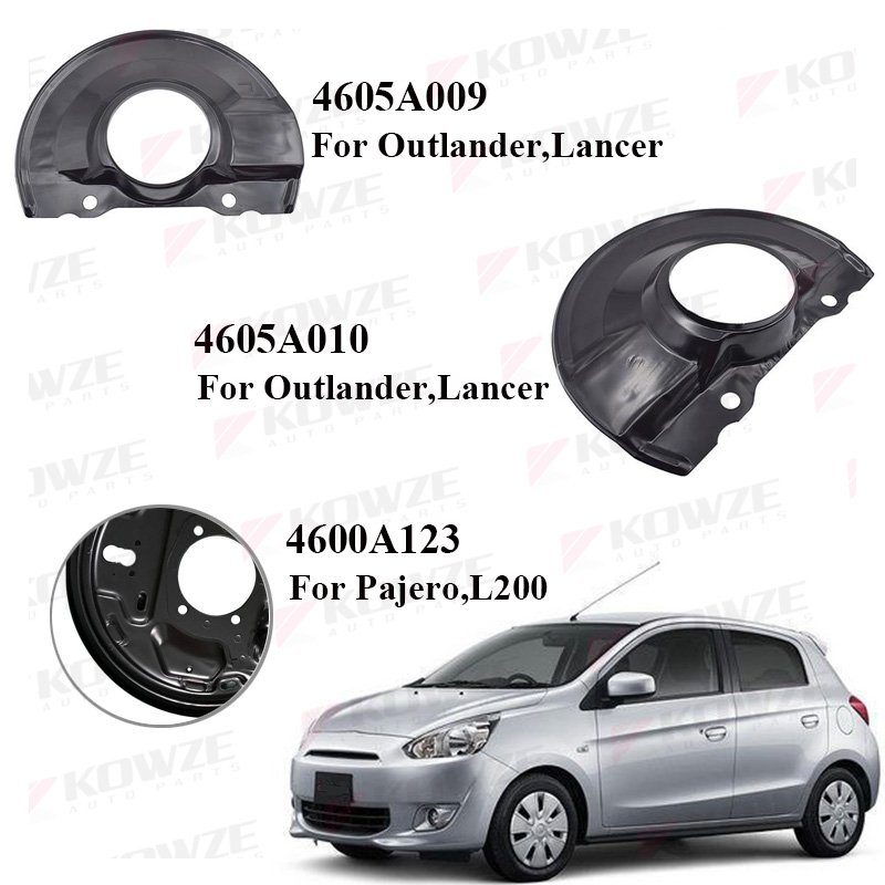Kowze Auto Parts Front Brake Disc Protection Cover System Brake Disc Dust Disc Cover for Mitsubishi Isuzu Toyota