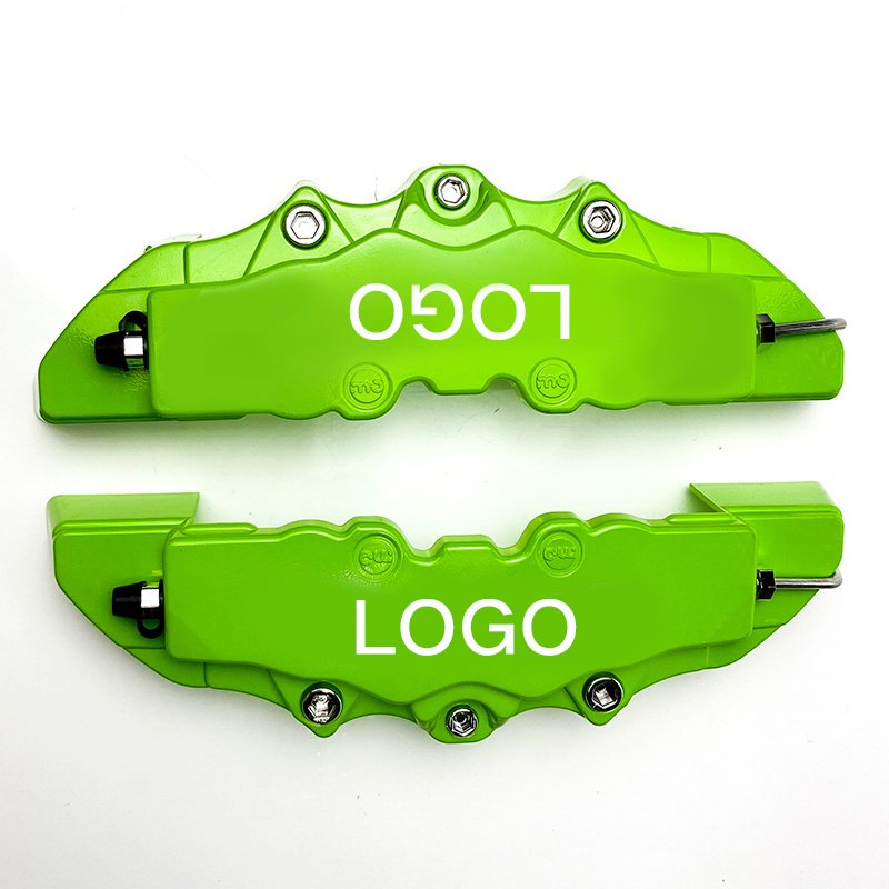 2 Car Retrofit Front and Rear ABS Plastic Car Brake Caliper Sleeve Kit Disc Brake Caliper Sleeve