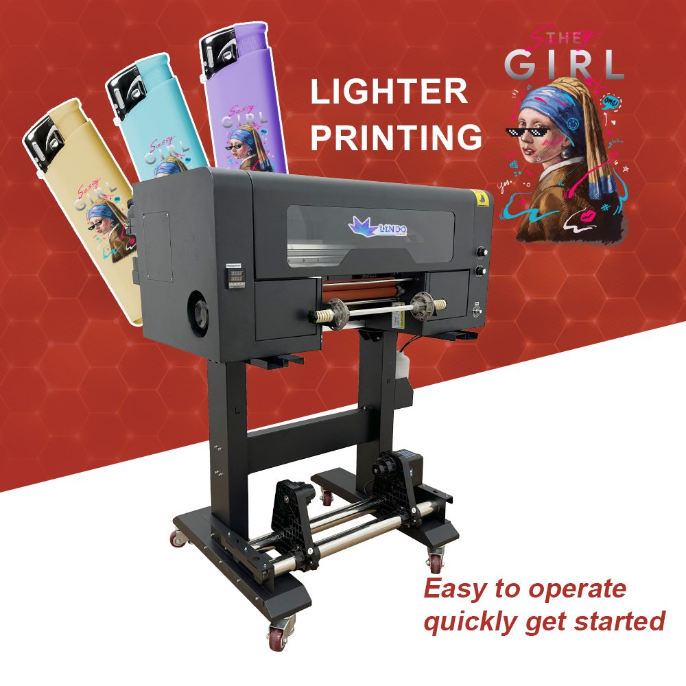 A2 Uv Flatbed Printers Uv Dtf Printing Machine Fun Sunn Xp600 Printhead Printing Machine 360 Degree Cylinder Uv Dtf Printer