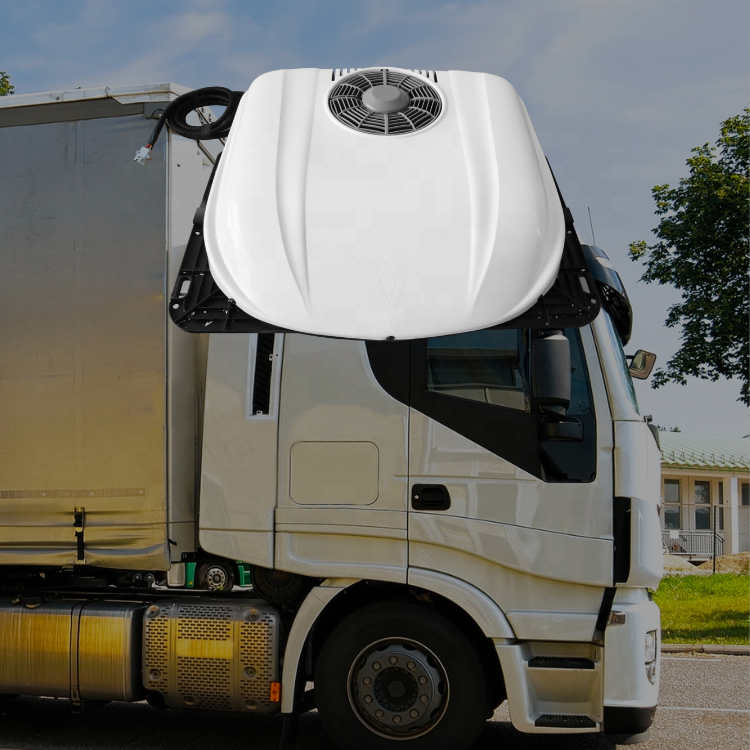 New 12 Volt 24 Volt Auto Trailer Air Conditioner for Truck Household Outdoor RV AC Service Rooftop Camper Parking Cooler for