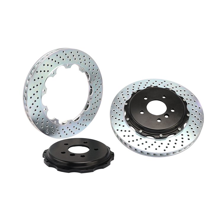 Wholesale Price Drilled Style Brake Discs Brakes Rotors with 355mm*32mm 380mm*28mm 380mm*34mm for Rear Wheel 18 19 Inches