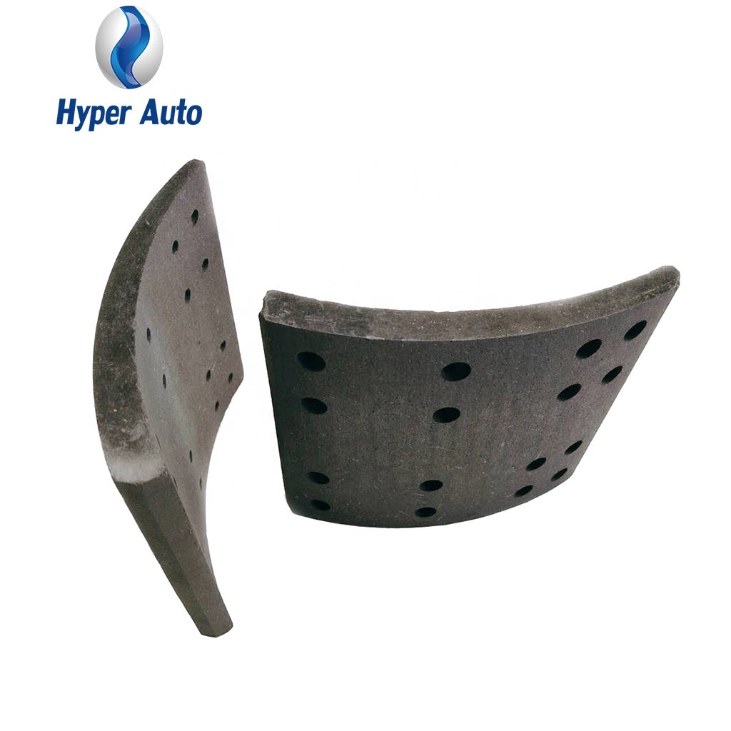 OEM Manufacturer High Quality Asbestos Free Drum Brake System Brake Linings for Truck