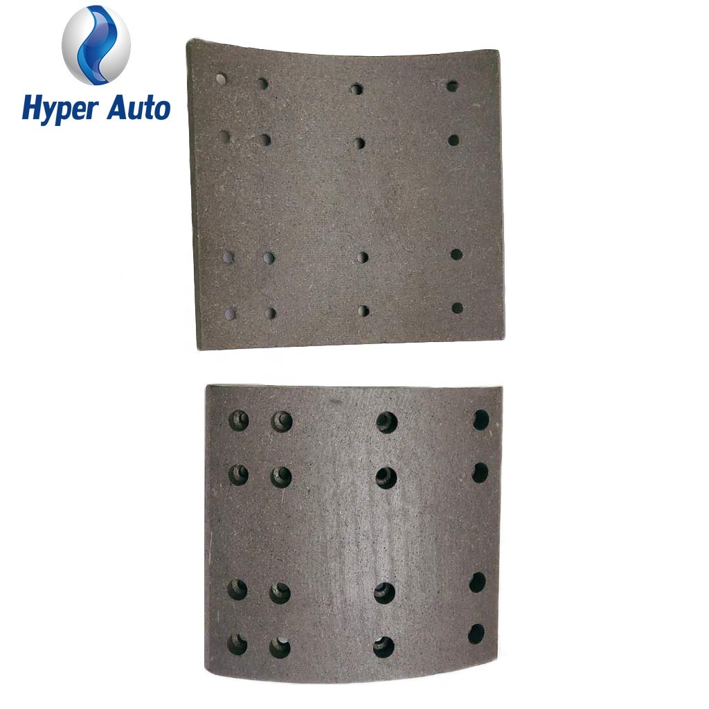 OEM Manufacturer High Quality Asbestos Free Drum Brake System Brake Linings for Truck