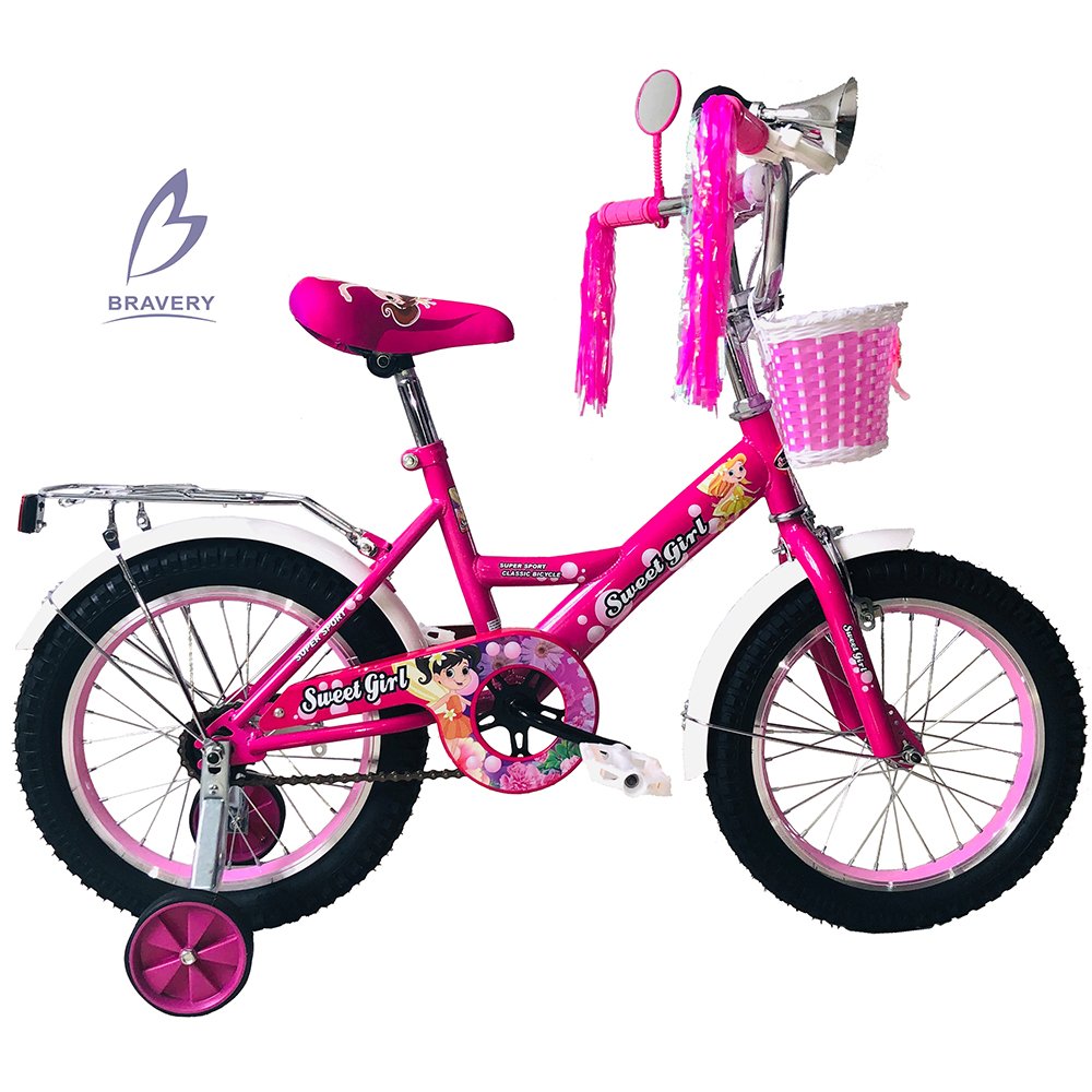 Girls Bike pink Beautiful Bicycle Child Small Bicycle