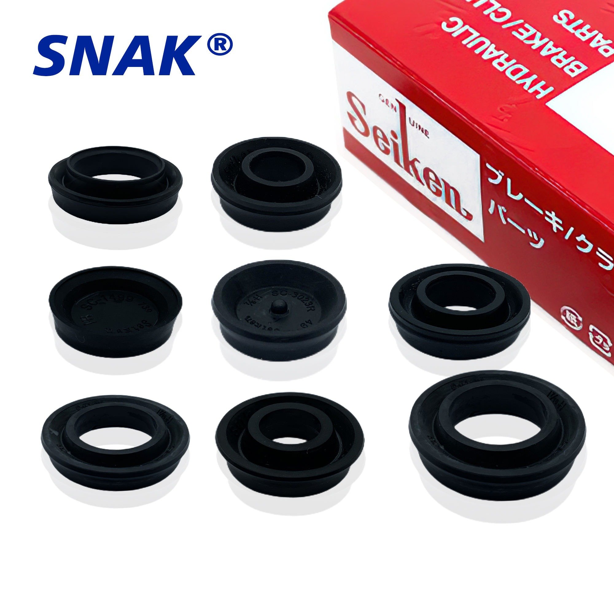 SNAK Factory Good Quality Seiken Hiken SC-04515 Automobile Motorcycle Brake Pump Cup Washer Brake Master Cylinder Rubber Cups