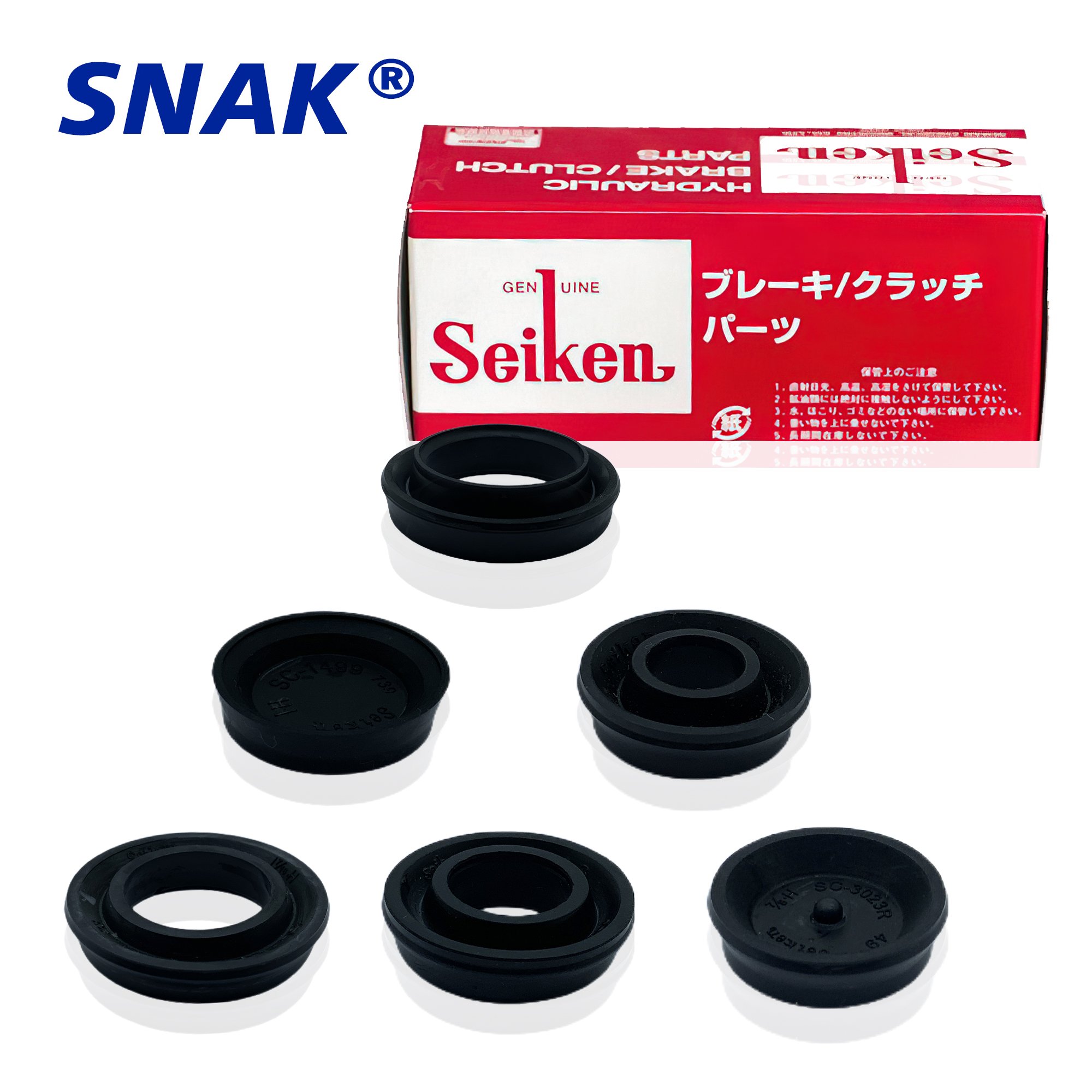 SNAK Factory Good Quality Seiken Hiken SC-04515 Automobile Motorcycle Brake Pump Cup Washer Brake Master Cylinder Rubber Cups
