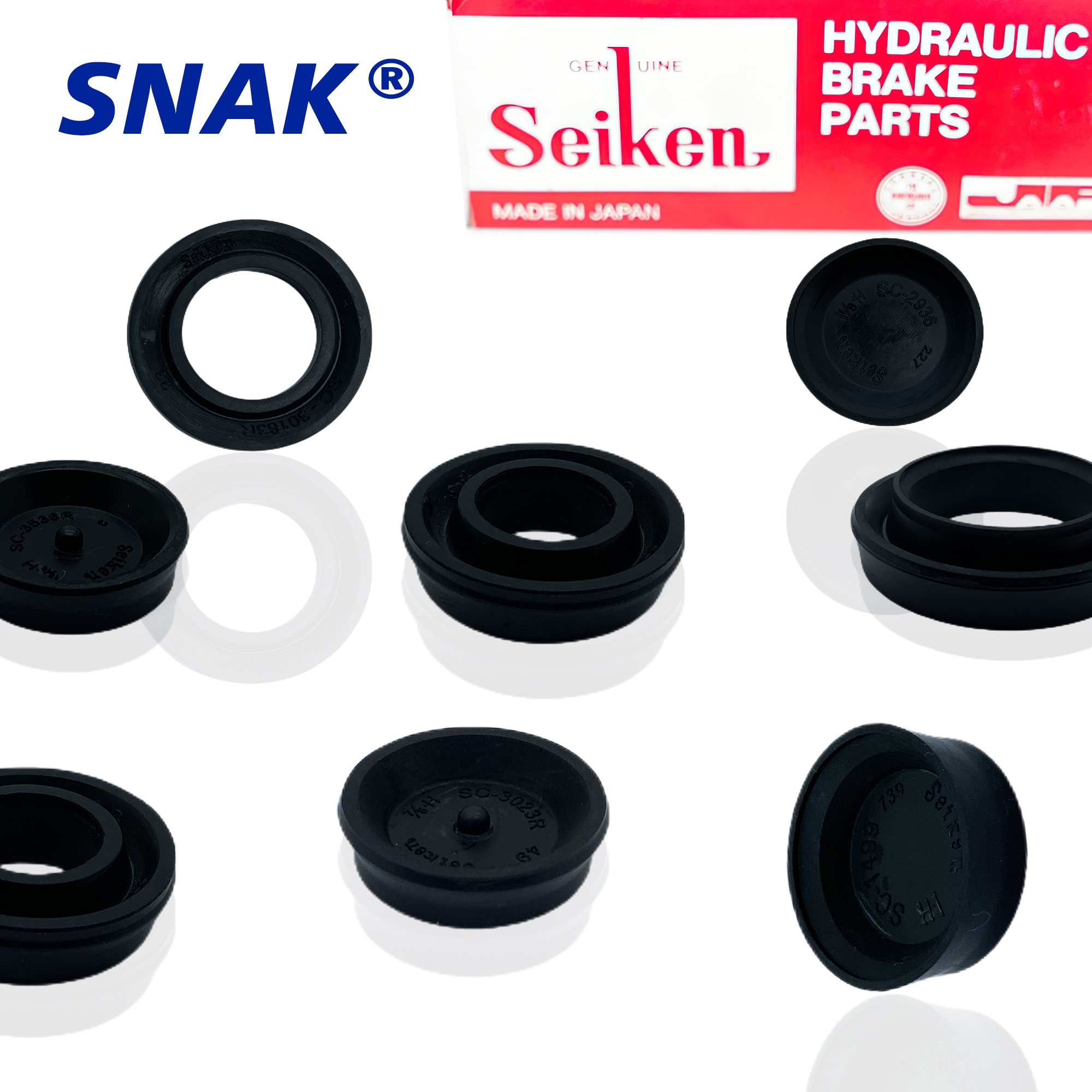 SNAK Factory Good Quality Seiken Hiken SC-04515 Automobile Motorcycle Brake Pump Cup Washer Brake Master Cylinder Rubber Cups
