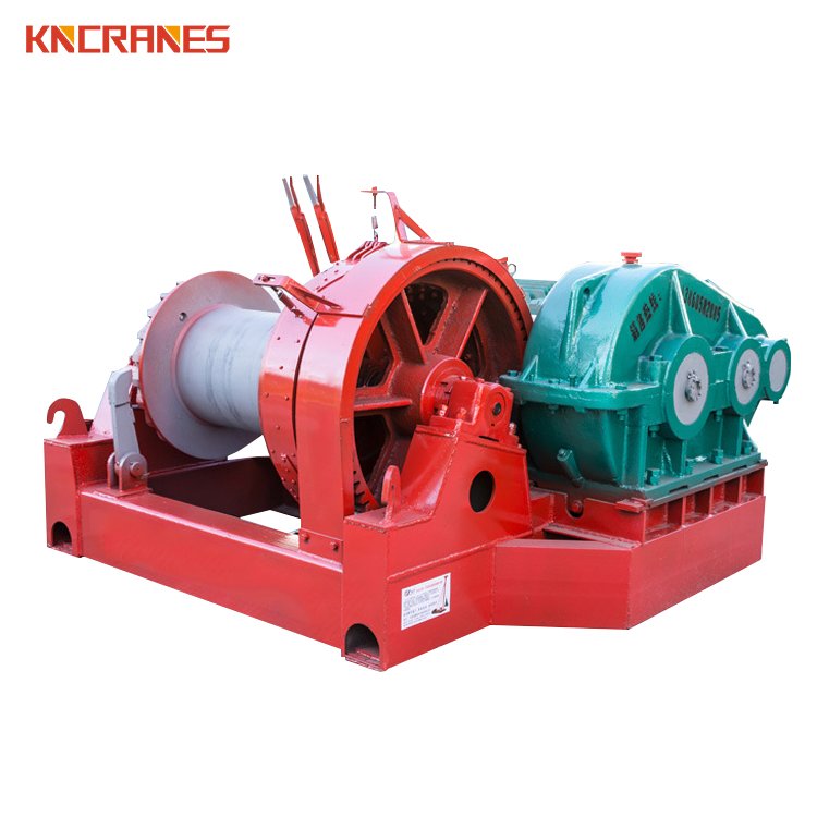 JM Remote Control Slow Speed 1 2 5 Ton 8 Ton Winch Motor Electric Hydraulic Brake 10 Ton Electric Winch