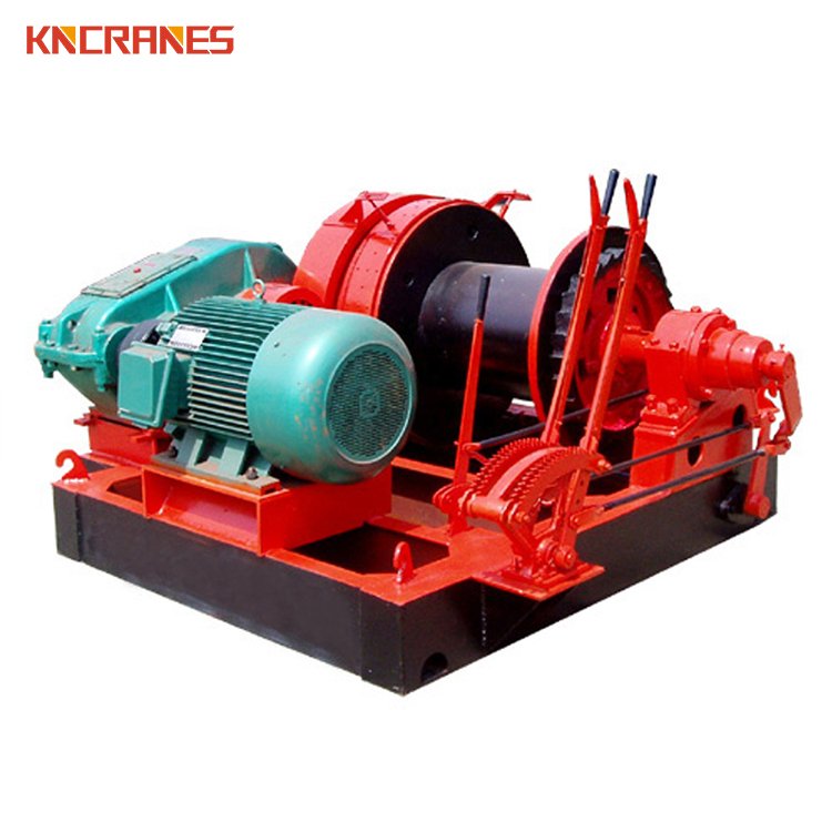 JM Remote Control Slow Speed 1 2 5 Ton 8 Ton Winch Motor Electric Hydraulic Brake 10 Ton Electric Winch