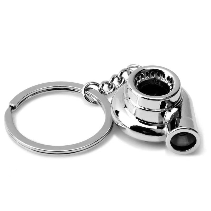 Creative Brake Disc Keychain Alloy Car Wheel Hub Caliper Model Student Mobile Phone Bag Brake Pad Pendant Gift Keychain