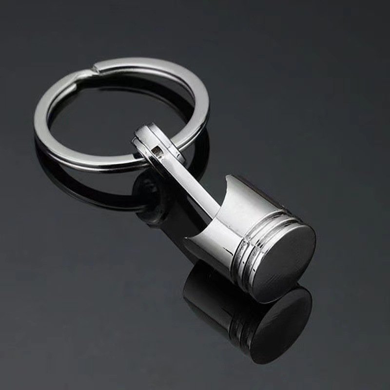 Creative Brake Disc Keychain Alloy Car Wheel Hub Caliper Model Student Mobile Phone Bag Brake Pad Pendant Gift Keychain