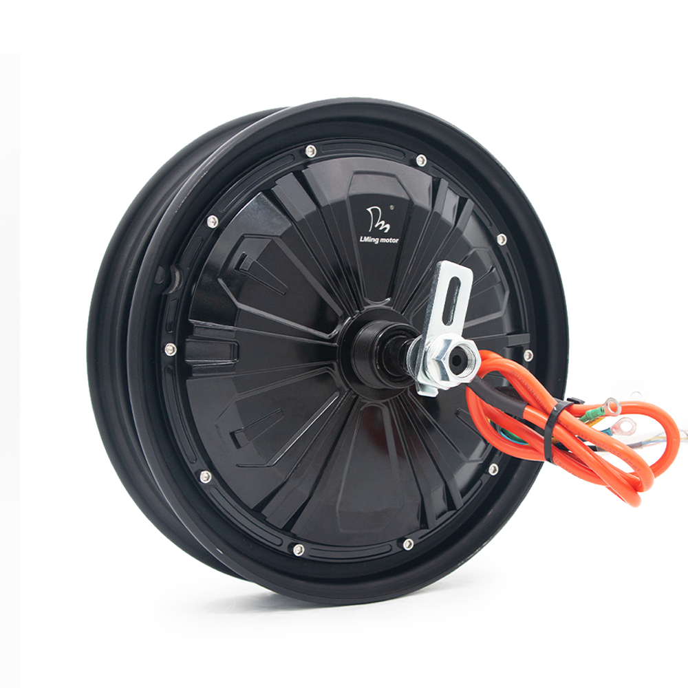 High Quality 48v 60v 72v 170mm Opening Size Disc Brake Drum Brake 10 Inch E-motorcycle Rear Wheel 14 Inches Hub Motor