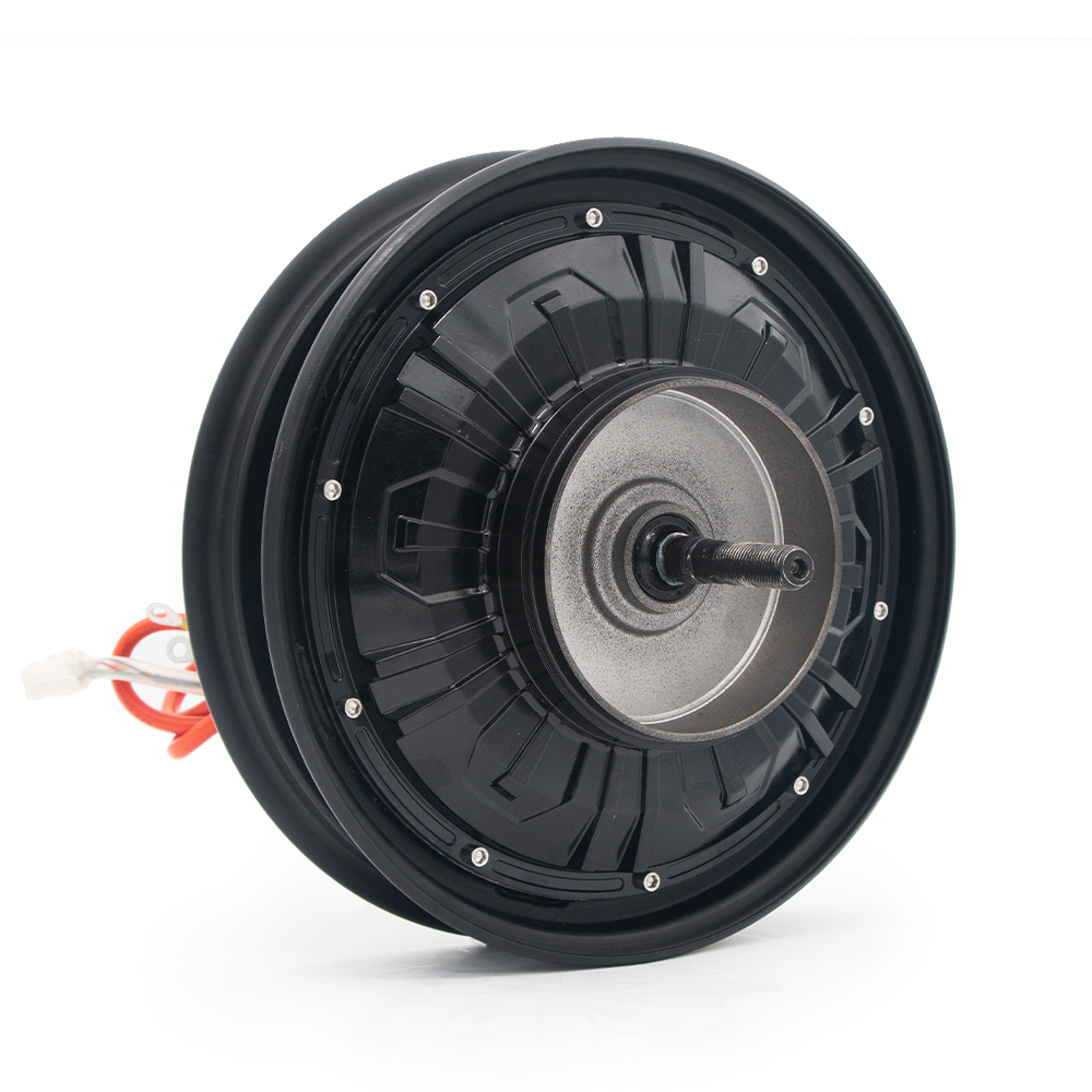 High Quality 48v 60v 72v 170mm Opening Size Disc Brake Drum Brake 10 Inch E-motorcycle Rear Wheel 14 Inches Hub Motor