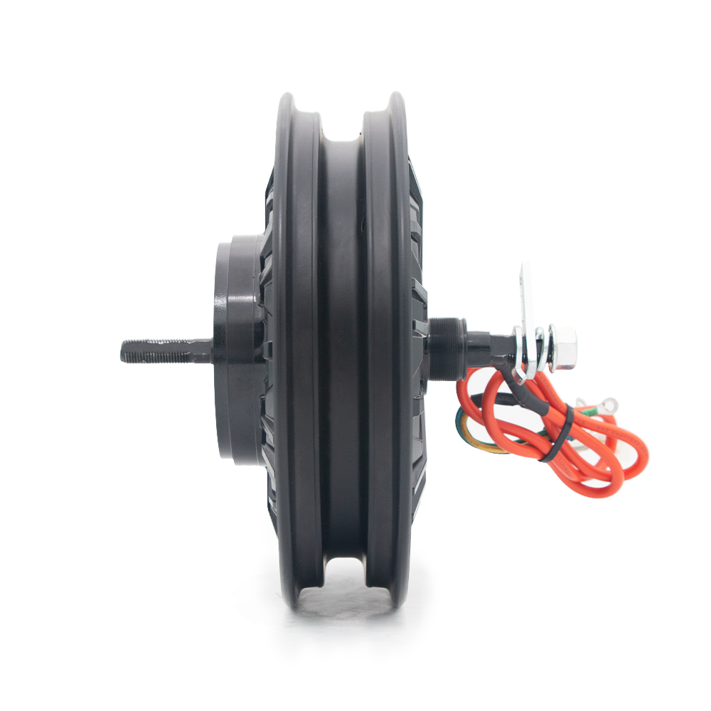 High Quality 48v 60v 72v 170mm Opening Size Disc Brake Drum Brake 10 Inch E-motorcycle Rear Wheel 14 Inches Hub Motor
