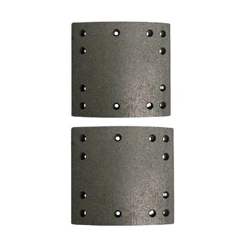 Factory Supply Non-Asbestos DAF Truck Brake Lining 19365 19366 RW/1/2/3 Valves Compatible Trailer Brake System