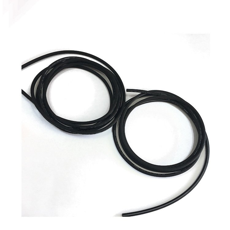 Auto Parts Steel Brake Hose Accessories EPDM Rubber & PTFE Hydraulic Fittings Black Color Cutting Processing Service