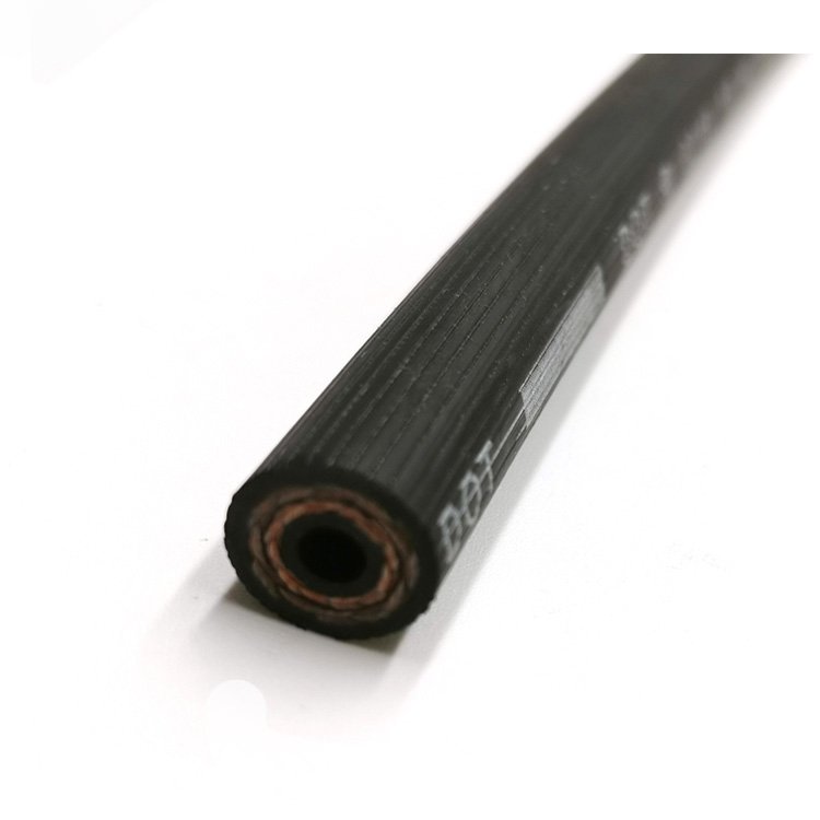 Auto Parts Steel Brake Hose Accessories EPDM Rubber & PTFE Hydraulic Fittings Black Color Cutting Processing Service