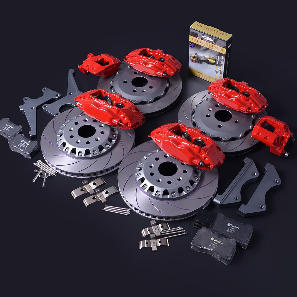 Modified Racing Brake Caliper Front 4 Piston TSL F50 18/19/20 Inch 355mm 380mm Auto Brake Systems for Land Cruiser 86