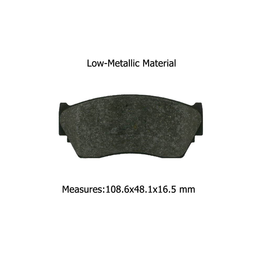 D510-7389 Front Brake Pads for Nissan Sunny Sentra B13/Pulsar N14/Presea R10/March K11/NX Coupe Tsuru B13/Wingroad Y10