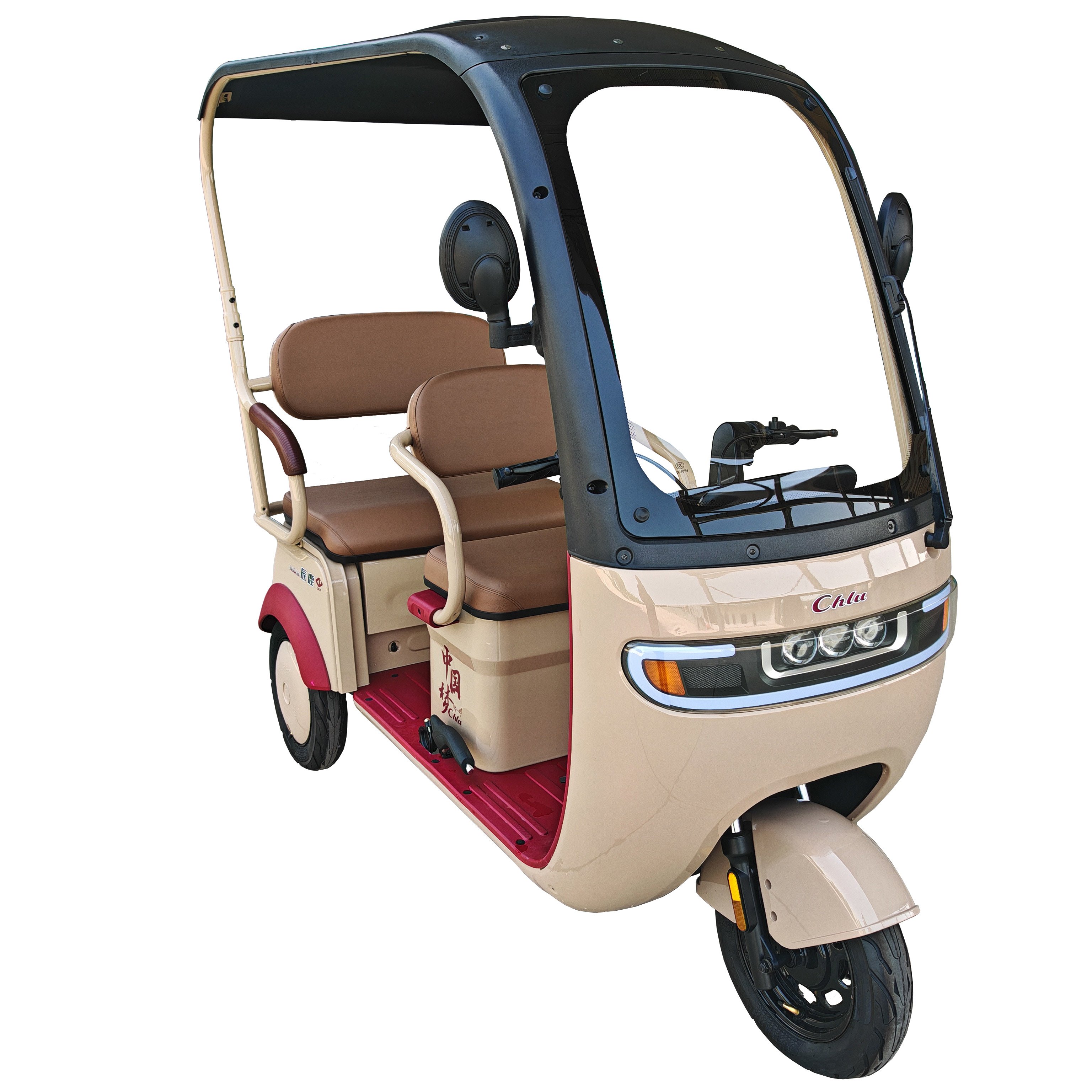 Popular Wholesale Cargo Bike Electric Tricycle for Passengers Bicycle Electric Bike 3 Wheels Tricycles with Roof