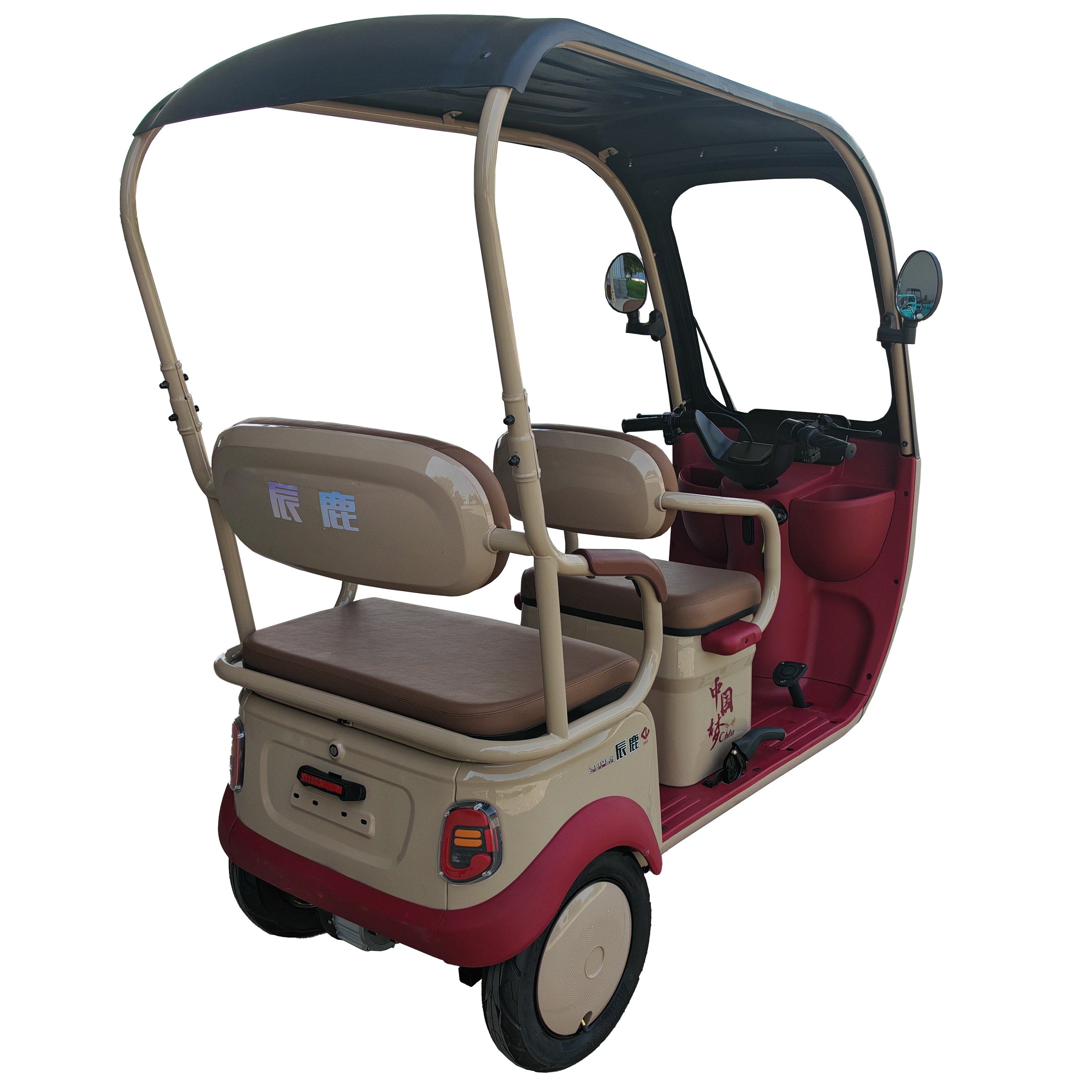 Popular Wholesale Cargo Bike Electric Tricycle for Passengers Bicycle Electric Bike 3 Wheels Tricycles with Roof