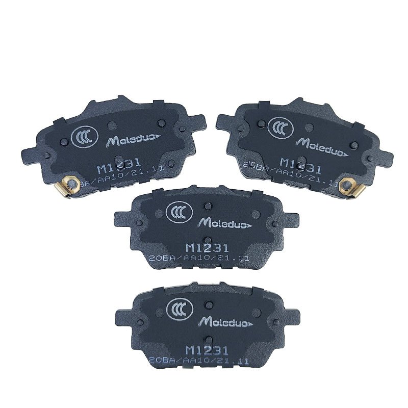 M1231 D10602GE0A High Quality Spare Parts Kit Semi-metal Ceramic Material Rear Brake Pad Set for Venucia D60