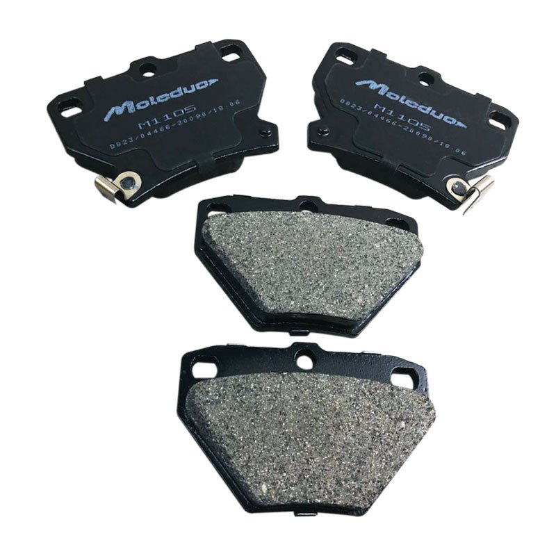 M1105 Moleduo Brake Pad D823 Ceramics REAR Brake Pad for VIOS GDB3243AT OEM 04466-20090 04466-52040 Factory Price Good Quality