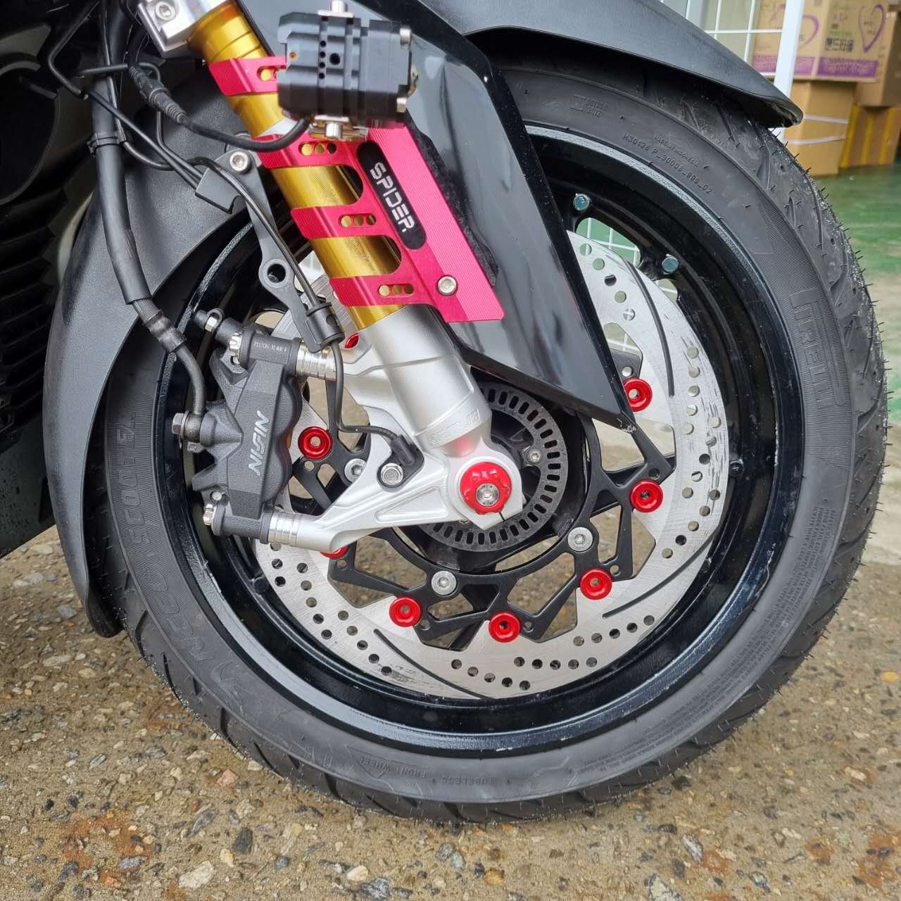 Motorcycle Modification Front Brake Discs 300Mm Floating Disc Rotors for Yamaha Xmax 300 Cnc Parts and Accessories
