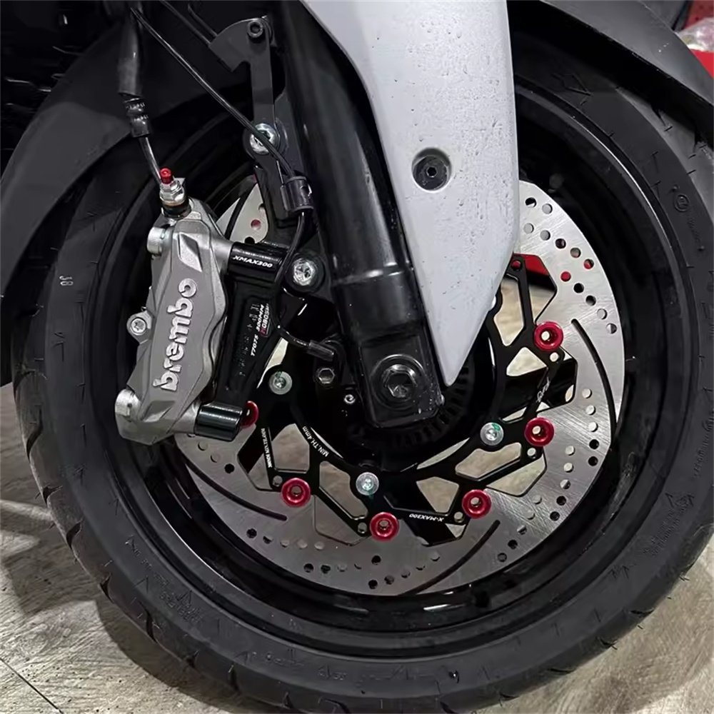 Motorcycle Modification Front Brake Discs 300Mm Floating Disc Rotors for Yamaha Xmax 300 Cnc Parts and Accessories