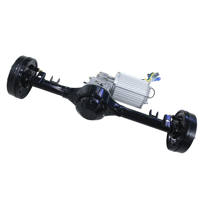 48V 800W Brushless Dc Motor Brake Drum Different Rear Axl Different Go Kart Rear Axle for Motorized Tricycles