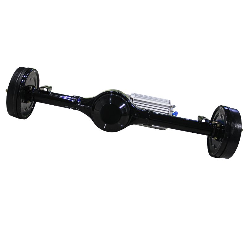48V 800W Brushless Dc Motor Brake Drum Different Rear Axl Different Go Kart Rear Axle for Motorized Tricycles
