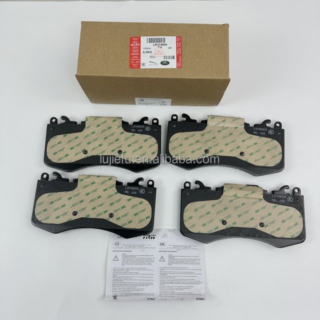 Front Brake Pads for Range Rover Sport 5.0; Front Braking System Friction Pads LR114004 LR160069 LR064181 LR020362