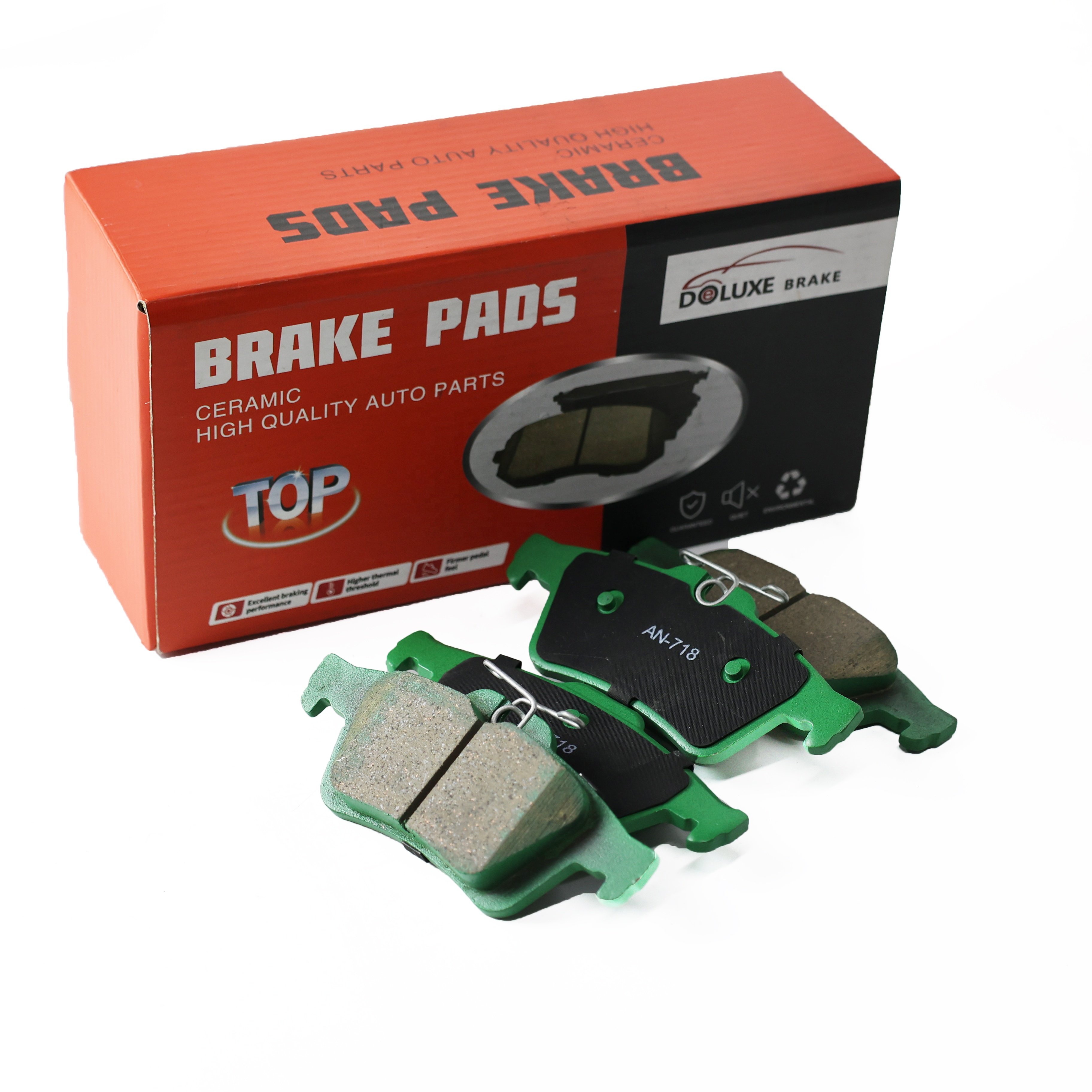 Car Spare Parts Brake Pad Supplier Premium Ceramic Front Auto Brake Pads for Toyota
