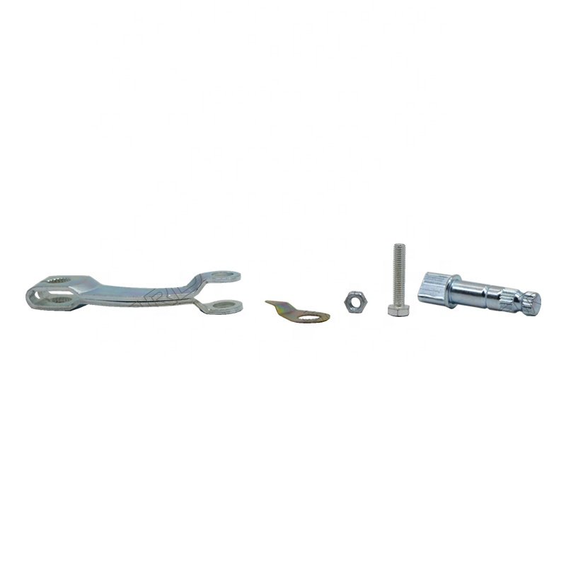 EURLO High Quality BAJAJ CT100 BM100 PLATINO100 Front Brake Arm Complete Kits Motorcycle Arm Brake Shoes Swing Assembly for TVS