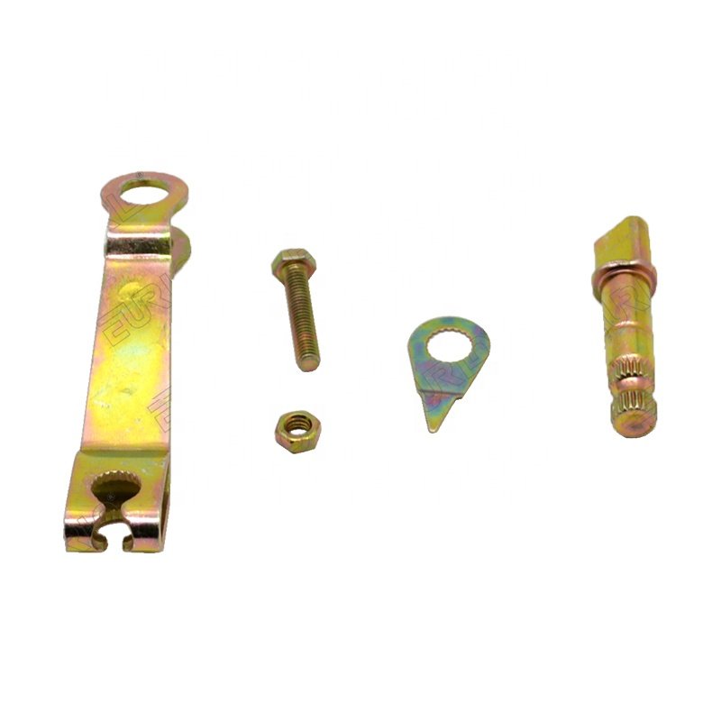 EURLO High Quality BAJAJ CT100 BM100 PLATINO100 Front Brake Arm Complete Kits Motorcycle Arm Brake Shoes Swing Assembly for TVS