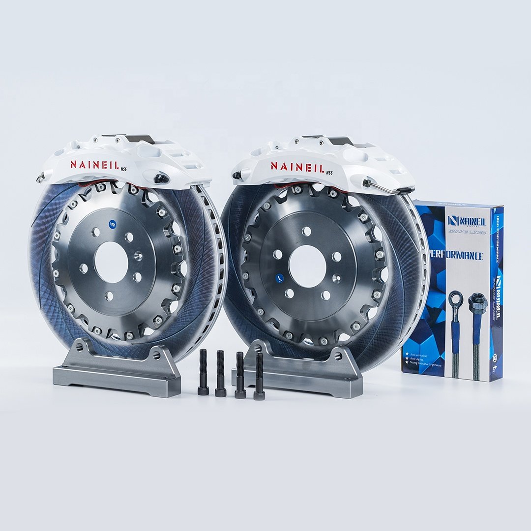 High Performance 6 Piston Naineil Brake Racing 6 Pot Brake Caliper Big Brake Kit for vw Golf Mk7 gti