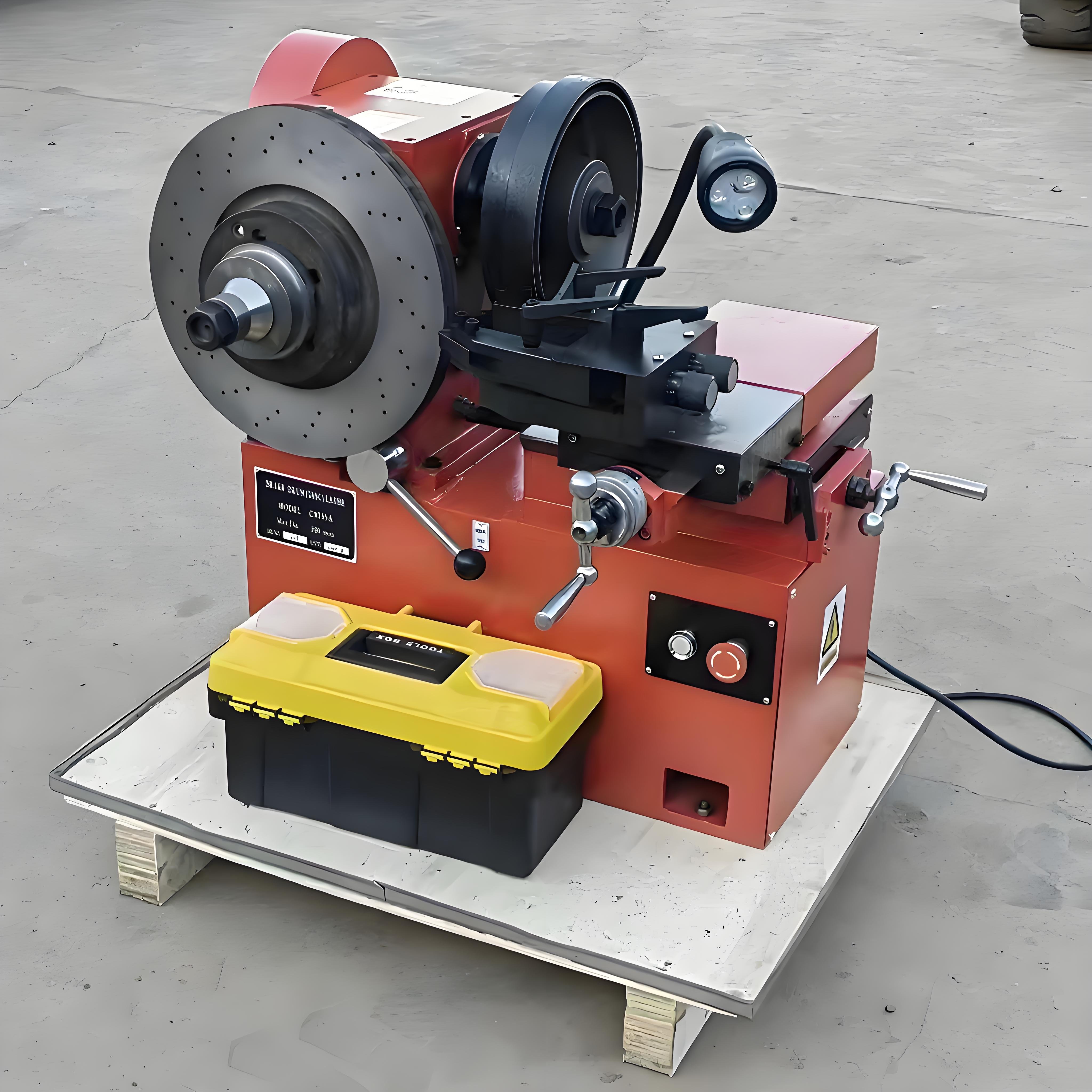 C9335A Factory Price Vehicle Equipment C9335 Car Brake Disc Lathe Machine for Brake Disc and Drum Polishing With Ce