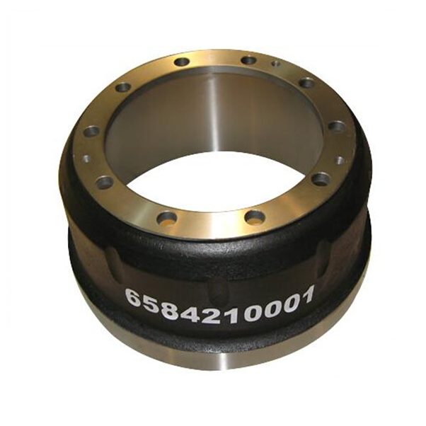 OEM Quality Truck Spare Front Brake Drum 6584210001 for MERCEDES-BENZ ACTROS Heavy Truck Parts