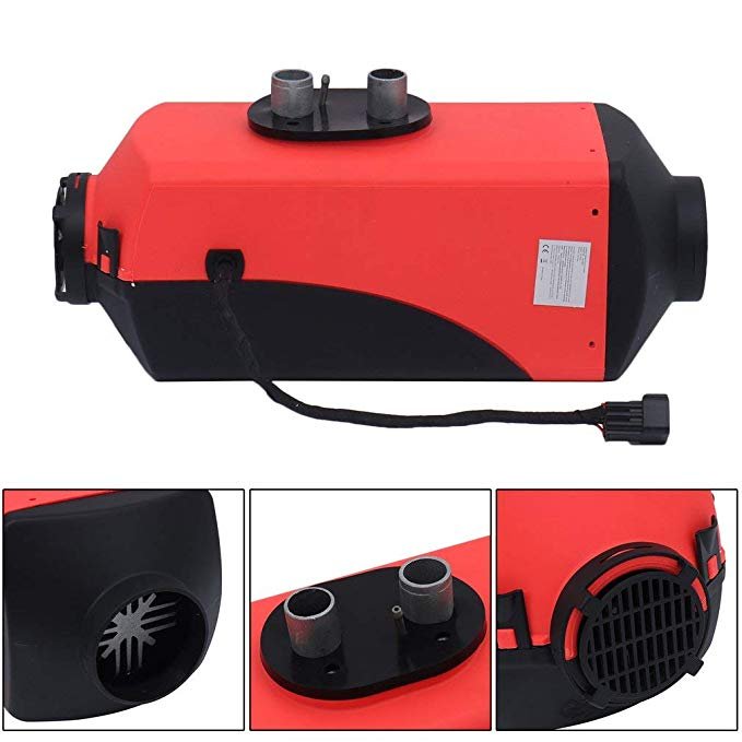 OkyRie 12V 24V 5KW Car Diesel Heater Pro Air Parking Heater with Knob Switch for Car RV Yacht Air Conditioning Systems